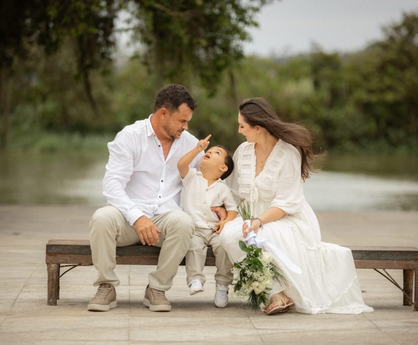 Ensaio de Família: Katiane, Juliano e André